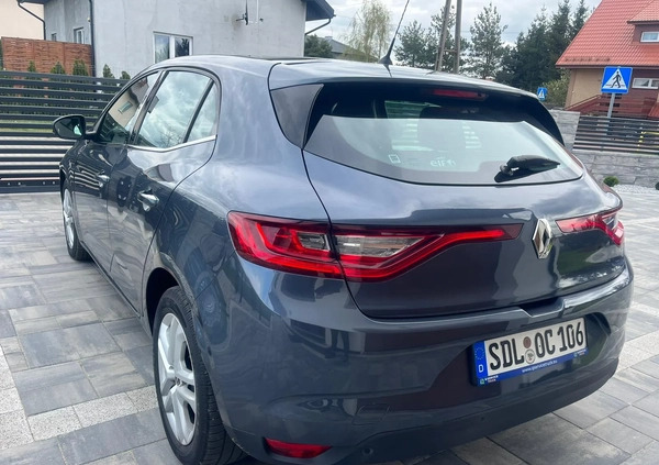Renault Megane cena 39999 przebieg: 69889, rok produkcji 2016 z Działdowo małe 46